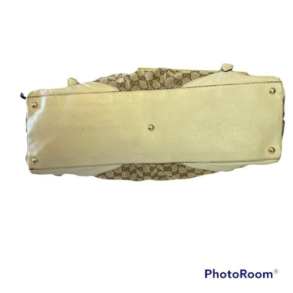 Gucci Monogram Horsebit NailBoston Off White - Picture 8 of 13